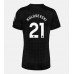 Maillot de foot Tottenham Hotspur Dejan Kulusevski #21 Extérieur vêtements Femmes 2025-26 Manches Courtes
